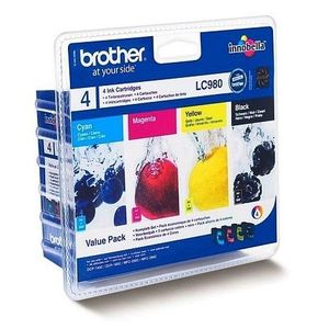 CARTOUCHE IMPRIMANTE Brother LC980 Cartouches d'encre Multipack Coul...