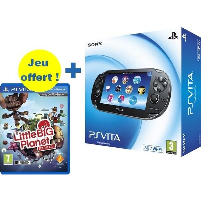 PS VITA + LITTLE BIG PLANET