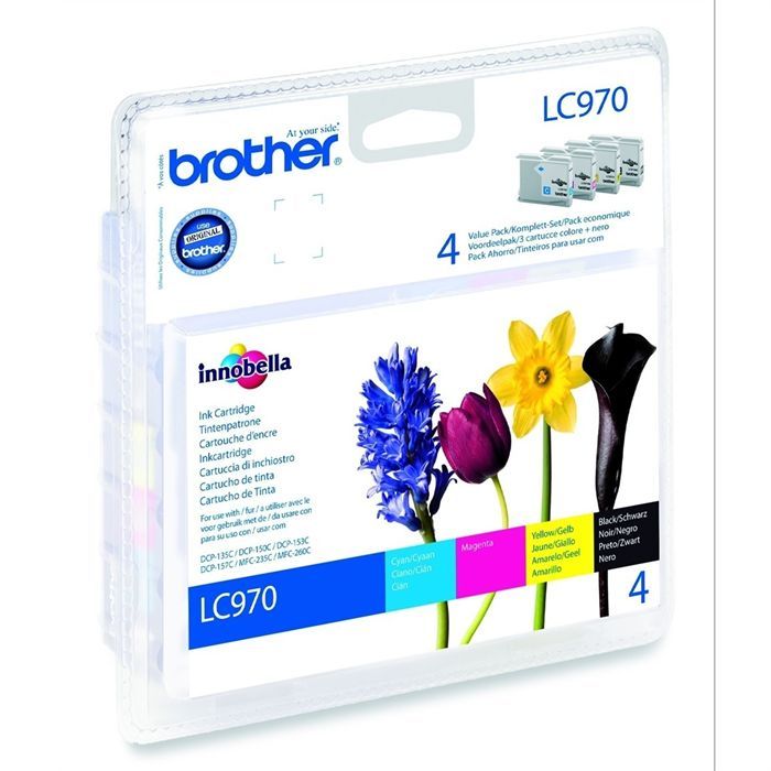 Brother LC970VALBP Cyan Jaune - vue 7