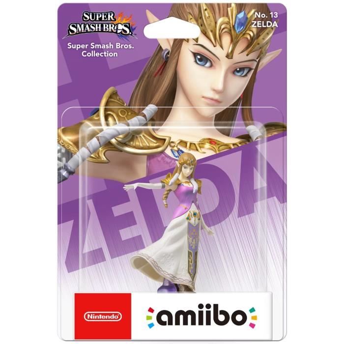 Figurine Amiibo Zelda N°13 • Collection Super Smash Bros.