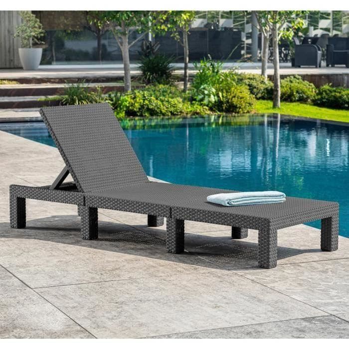 Transat Allibert By Keter - Daytona - Bain De Soleil - Résine Imitation