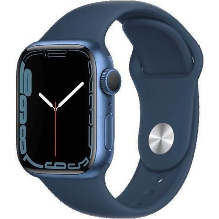 Apple Watch Series 7 GPS 45 Aluminium Sport band Etat correct - vue 3
