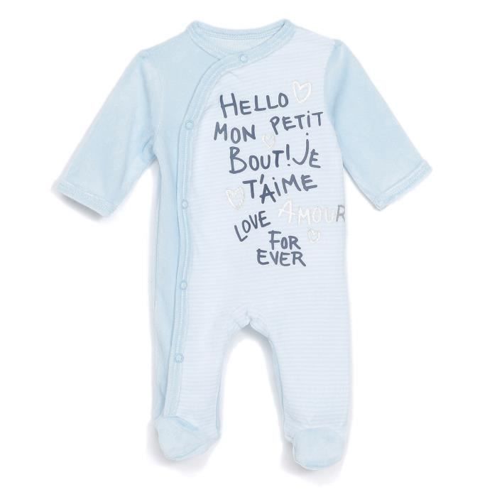 Bebe Reve Dors Bien Bebe Garcon Bleu Cdiscount Pret A Porter