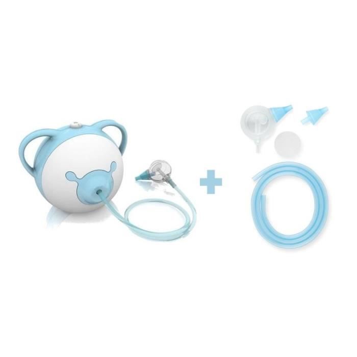 NOSIBOO Mouche bébé électrique bleu + Pro Accessory Set Bleu