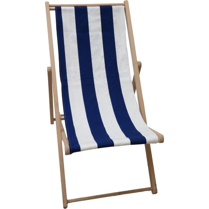 Chilienne agrafée JARDIN PRIVE Rayures /