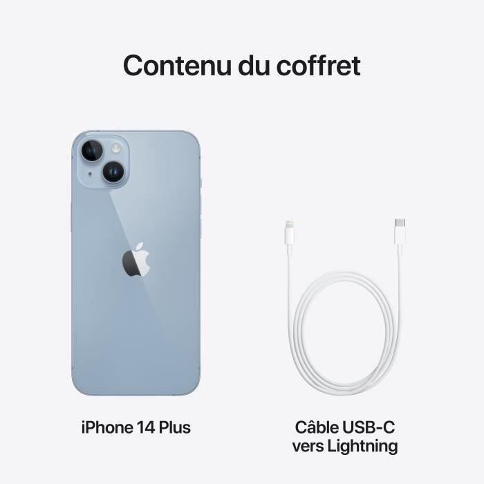 APPLE iPhone 14 Plus 128GB Blue - Cdiscount Téléphonie