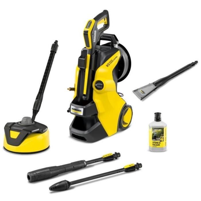 Nettoyeur haute pression KARCHER K 5 Premium Power Control Flex Home - 500 L/h - 2100 W - 145 bar + Lance Eco Booster K5 Nettoyeur haute pression KARCHER K 5 Premium Power Control Flex Home - 500 L/h - 2100 W - 145 bar + Lance Eco Booster K5