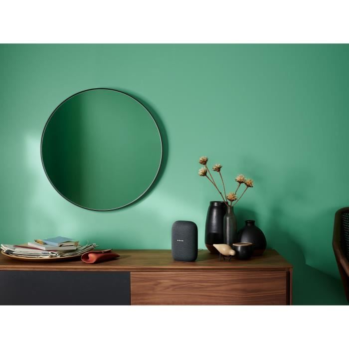 Google Nest Audio (Charcoal) Enceinte Connectée - Noir - Cdiscount