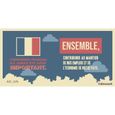 DUNLOPILLO Banquette Clic clac - Tissu Gris + 2 coussins Noir - L 194 x P 98 x H 100 cm - Made in France - ROXI-5