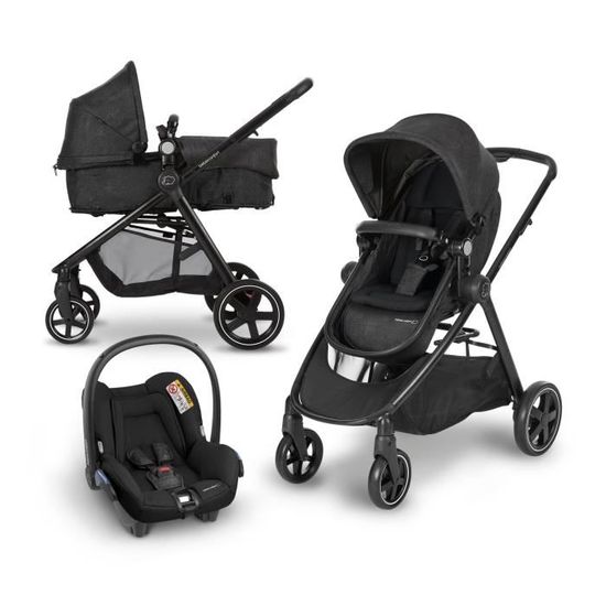 BEBE CONFORT Poussette Trio Combinée Pack Zelia 3 en 1, Nomad