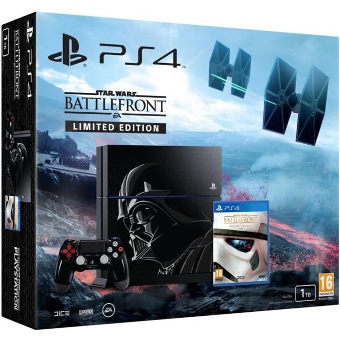 Ps4 1 To Star Wars Battlefront Edition Deluxe Achat Vente Console Ps4 Ps4 Edition Limitee Star Wars Cdiscount