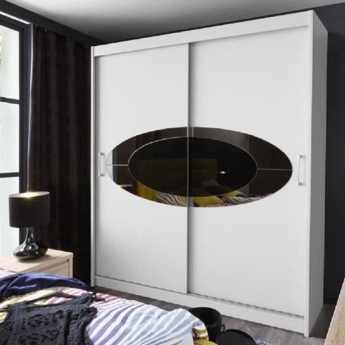 Armadio Camera Space Stile Contemporaneo - Bianco, 3 Ripiani, 175x40x41cm - Foto 12