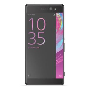 Protecteur D'écran Verre Trempé 3D Incurvé - Pour Sony Xperia XA2 - Noir Intégral - Neuf TM-Concept
