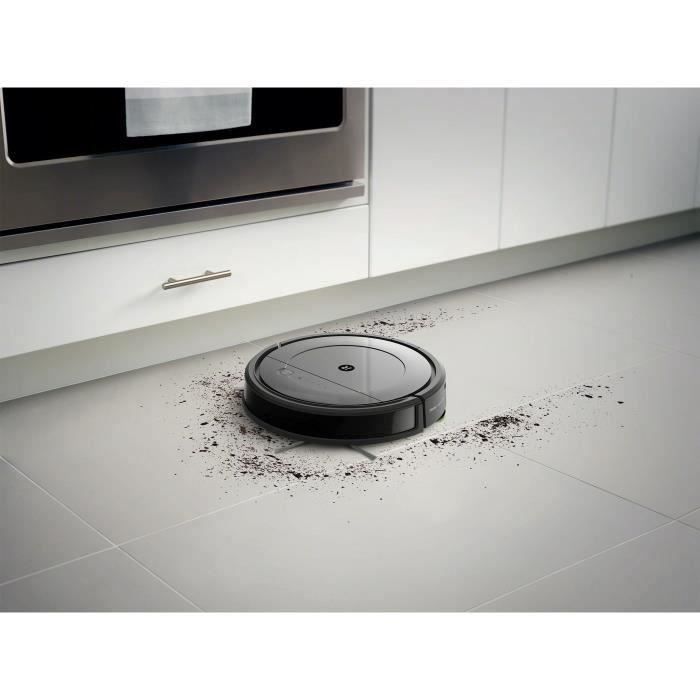 IRobot Roomba Combo R113840 Aspirateur robot 2 en 1 Home Base 3 modes de lavage Bac 450ml Reservoir d eau 300 ml Cdiscount Electromenager