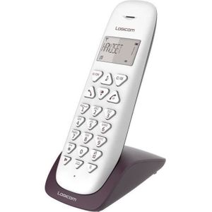 Téléphone fixe Téléphone sans fil LOGICOM VEGA 155T SOLO avec rép