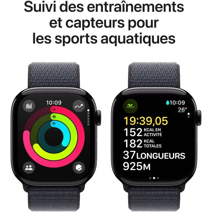 Apple Watch Series 10 GPS + Cellular - 46mm - Boîtier Jet Apple Watch Series 10 GPS + Cellular - 46mm - Boîtier Jet
