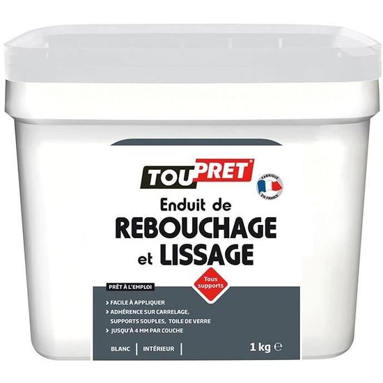 Toupret Enduit De Rebouchage Et Lissage Tous Supports 1 Kg Achat