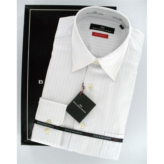 balenciaga chemise blanc homme