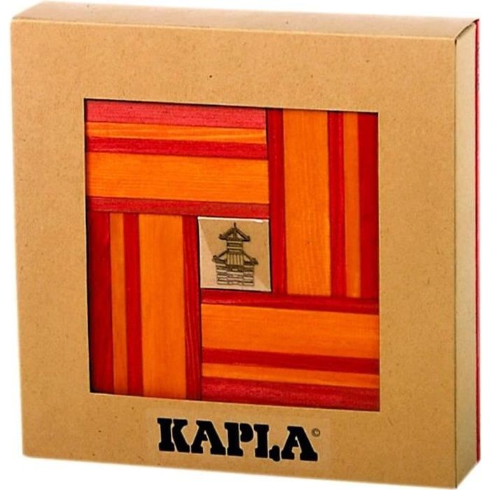 Coffret 40 planchettes Blanches Kapla - Autres jeux de