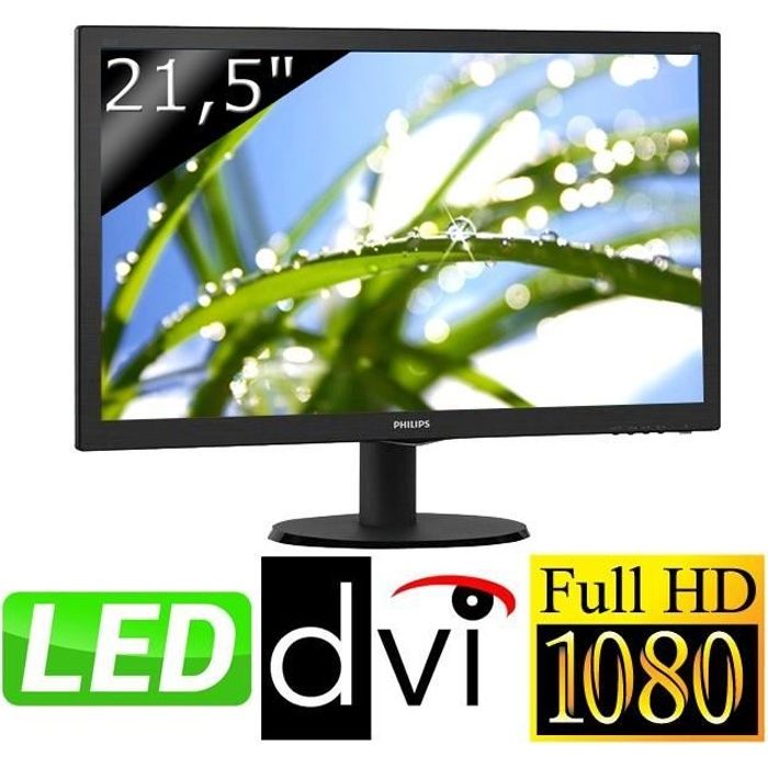 Philips 223V5LSB - vue 1
