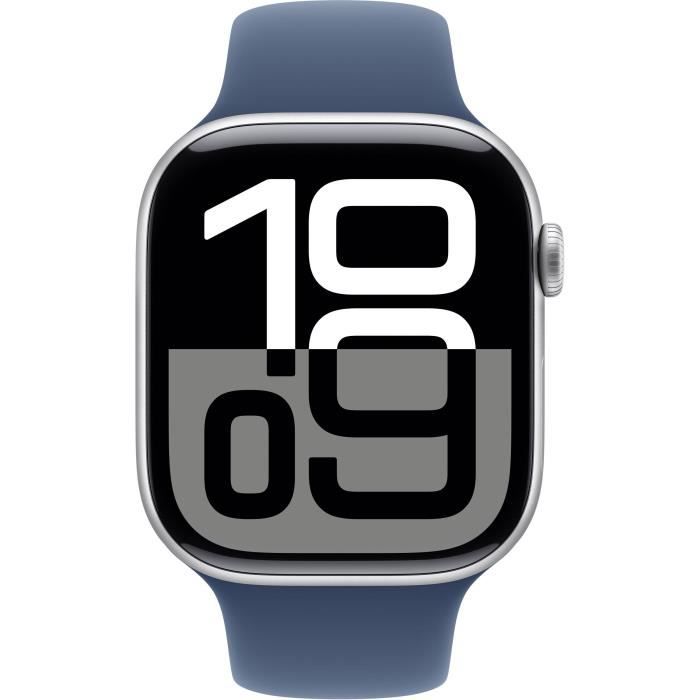 Apple Watch Series 10 GPS + Cellular - 46mm - Boîtier Silver