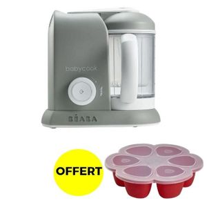 Robot B/éb/é 4 en 1 Mixeur-cuiseur B/ÉABA Babycook Duo Noir Livre de Recettes B/éb/é Mes Premiers Repas avec Babycook