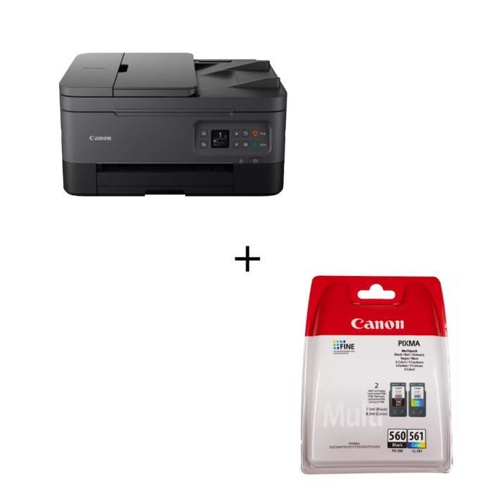 Imprimante Multifonction TS7450A + Cartouches d'encre Multipack PG-560 / CL- 561 Noir + Couleur - Cdiscount Informatique