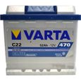 VARTA Batterie Auto C22 (+ droite) 12V 52 AH 470A-0