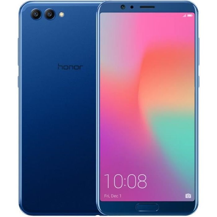 Achat T&eacute;l&eacute;phone portable Honor View 10 Blue pas cher