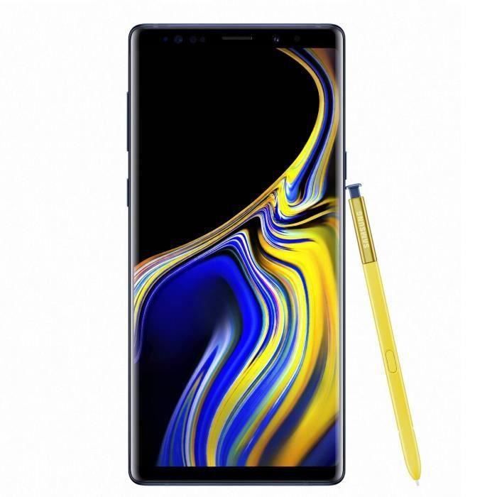 Vente Téléphone portable Samsung Galaxy Note 9 128 go Bleu - Double sim pas cher Vente Téléphone portable Samsung Galaxy Note 9 128 go Bleu - Double sim pas cher