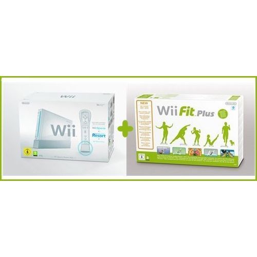 Acheter CONSOLE Wii BLANCHE SPORTS RESORT + Wii FIT PLUS ( Reconditionné - 199,90 € CONSOLE Wii BLANCHE SPORTS RESORT + Wii FIT PLUS ( Reconditionné - Nintendo reconditionné disponible sur Cdiscount Seconde Vie