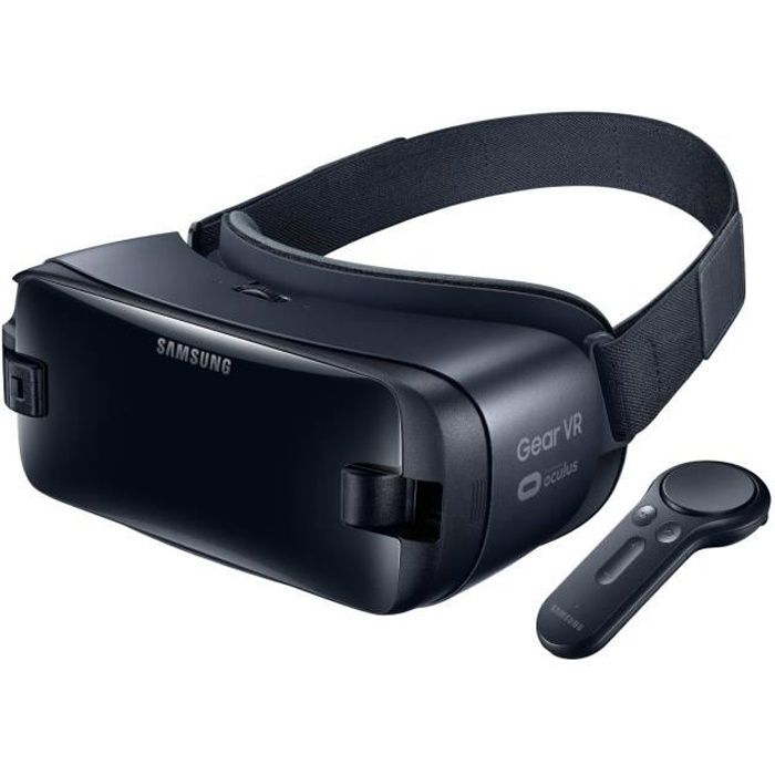 Samsung casque Gear VR avec contrôleur anthracite