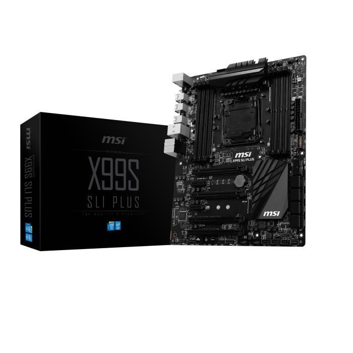 MSI X99S SLI PLUS Reconditionné - MSI reconditionné disponible sur Cdiscount Seconde Vie