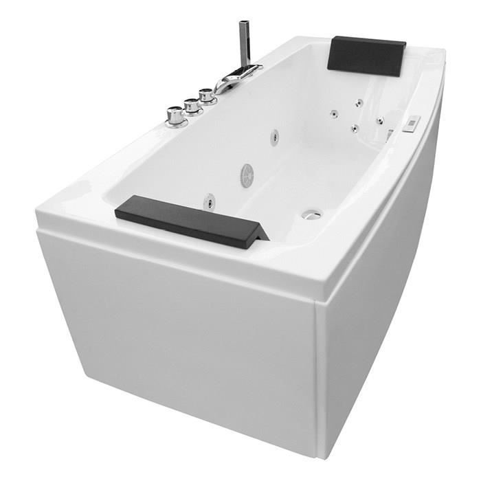 Baignoire Balneo 170x80x68 Cm Version Pack Luxe Achat Vente Baignoire Kit Balneo Baignoire 170 Pack Luxe Blanc Cdiscount