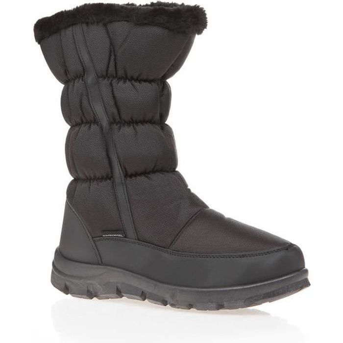 KIMBERFEEL Bottes Après-ski Cleya - Femme - Noir