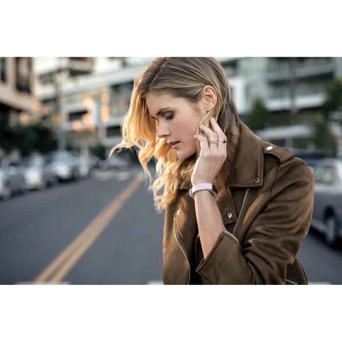 Bracelet fitbit best sale alta hr cuir