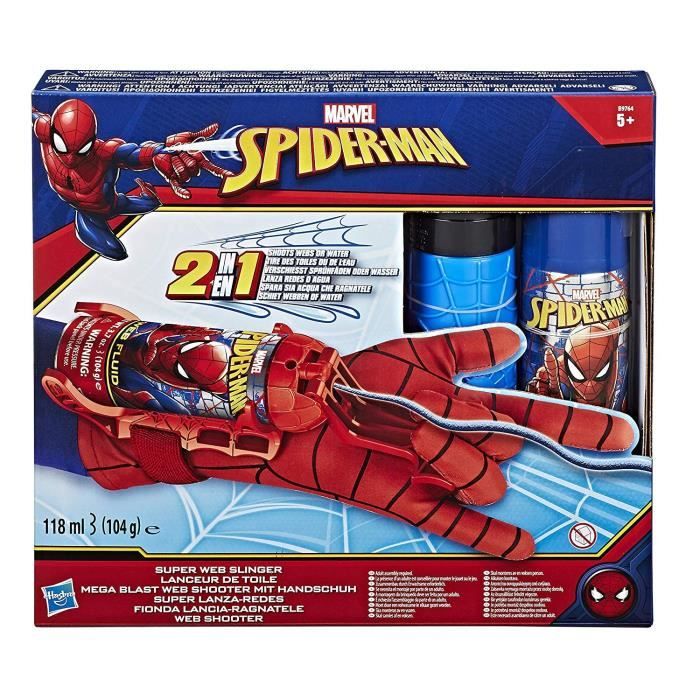 Marvel Spider-Man, Super lanceur de toiles, jouet de tir Spider