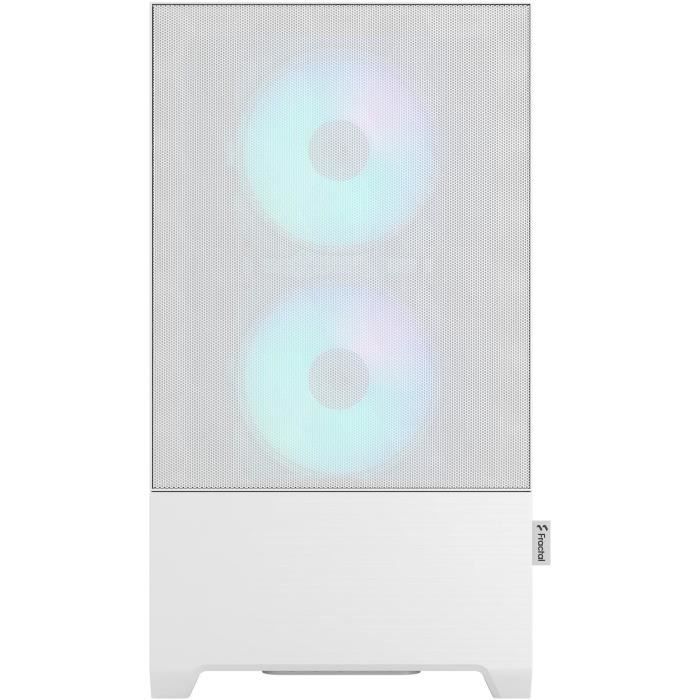 FRACTAL DESIGN - Pop Mini Air RGB White TG - Boîtier PC - Blanc (FD-C-POR1M-01)