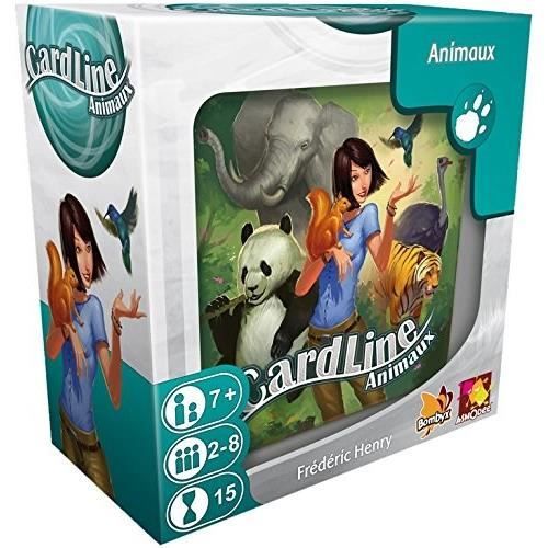 Asmodee Animals Herausforderungen – Naturaleza Primates Kartenspiel, Für 2-6 Spieler