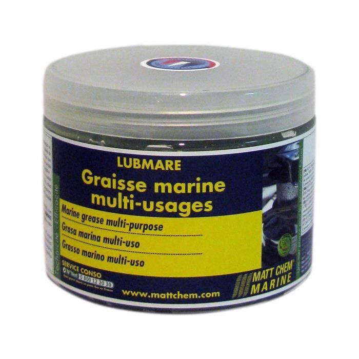 MATT CHEM Graisse Marine Multi-usages Lubmare 500Ml - Cdiscount Sport