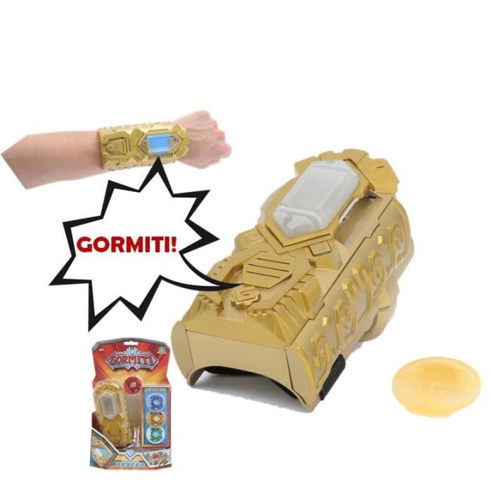 Gormiti Bracelet Des Éléments Lumineux & Sonore - 4 Médaillons Tribus + Effets Spéciaux - Jouet Enfant Dès 4 Ans
