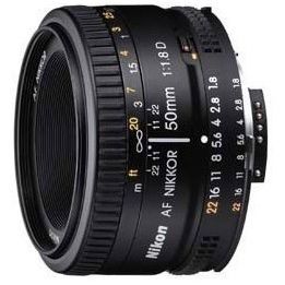 Nikon AF 50 mm f1.8 D - vue 3