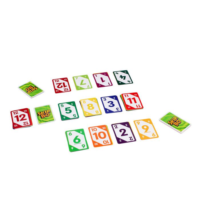 Jeu De Cartes Mattel Skip-Bo – 168 Cartes, 2 À 6 Joueurs, 52370 - vue 3