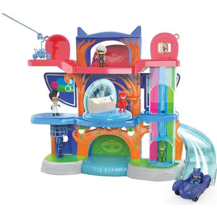 Les Pyjamasques Playset Quartier General Deluxe Achat Vente Figurine Personnage Cdiscount