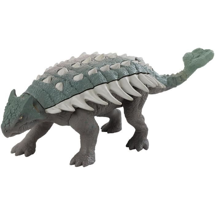 Figurine Ankylosaurus Sonore - Jurassic World - MATTEL - Dinosaure miniature pour enfant