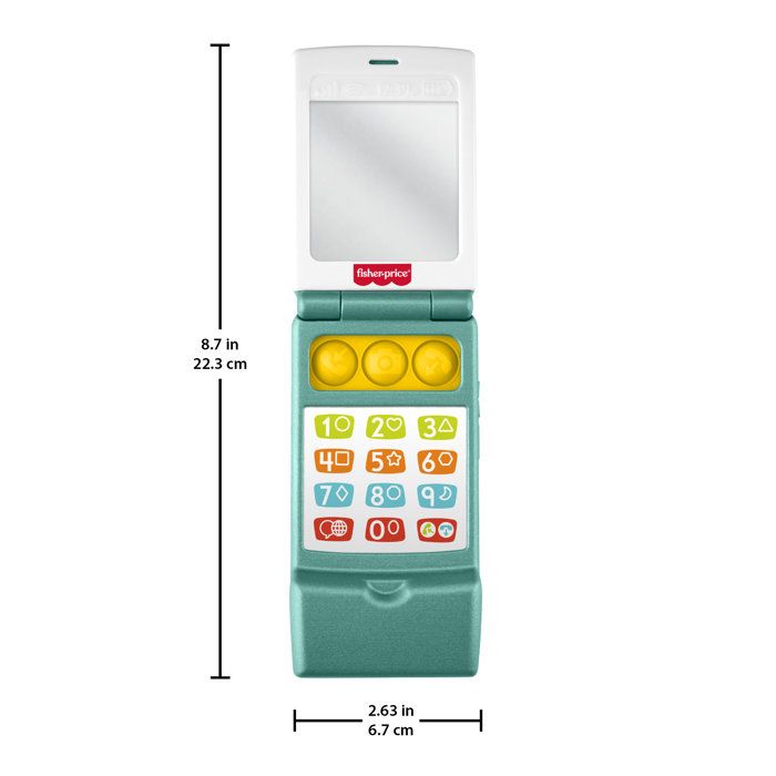 Fisher Price Rires et Éveil Laugh & Learn Flip Phone - vue 3