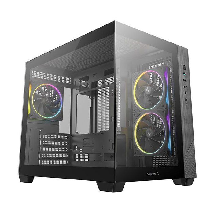 Boîtier PC Micro ATX Deepcool CG330 3F verre trempé ARGB Neuf - vue 6