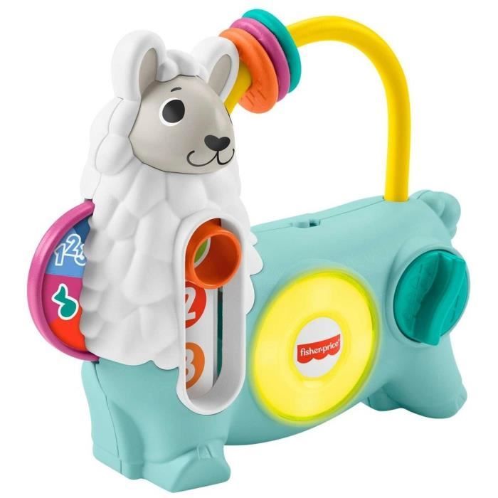 Jouet interactif - FISHER PRICE - Emma le Lama - Découverte des couleurs et des chiffres - 9 mois et