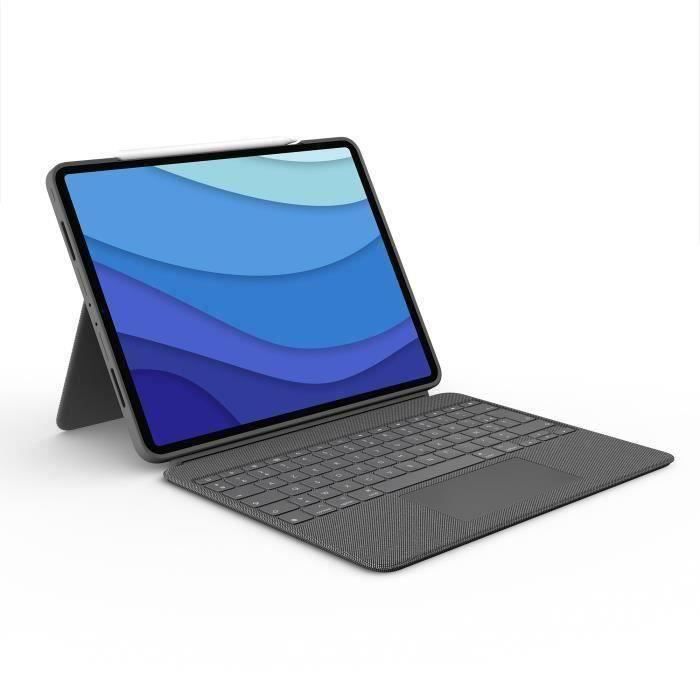 Clavier et étui – Tablette – Logitech – COMBO TOUCH IPAD AIR PRO 12.9 – APPLE