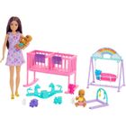 Barbie-La Chambre des Jumeaux-Coffret Skipper, bébés et accessoires HXM99